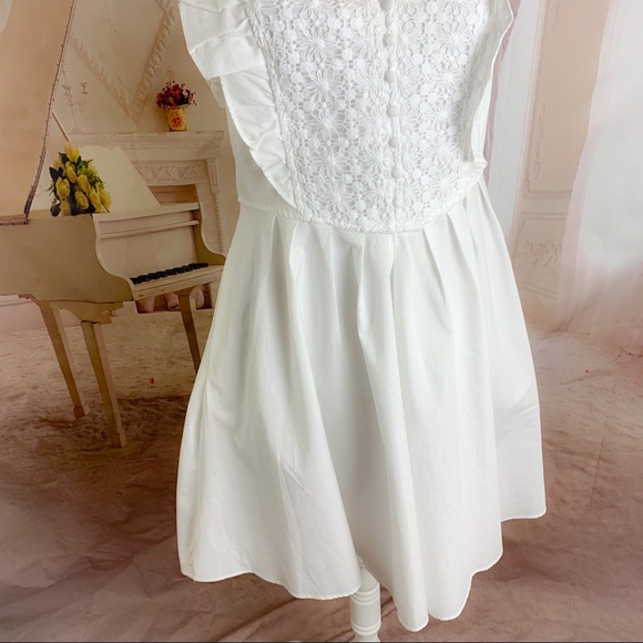 Free People Half Moon Embroidered Mini Dress - Picture 7 of 11